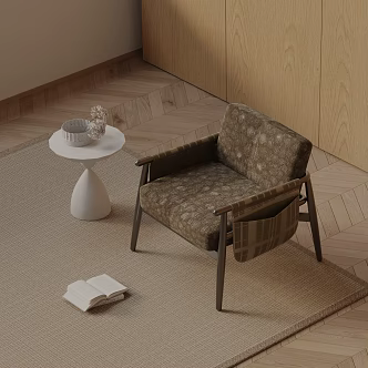 modern leisure chair 3d model