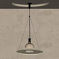 Modern Metallic Dome Shaped Pendant Light With Sleek Design For Contemporary Interior Spaces