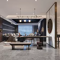 Modern Luxury Home Theater Interior With Starry Ceiling And Large Projection Screen
