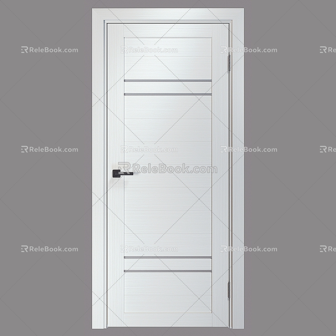 American Style Solid Wooden Door Paint Room Door Bedroom Door French Interior Door Toilet Door Wooden Door Swing Door model