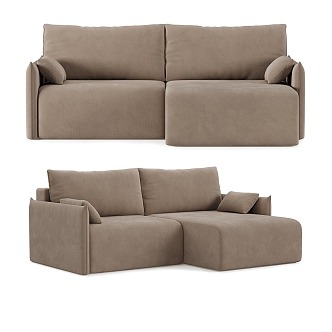 Double sofa 3d model