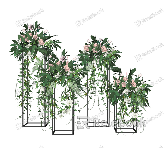 Modern Flower Rack model