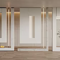 Entrance partition 3d model