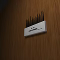 Multi System Signal Booster With Multiple Antennas Mounted On Wooden Wall HE 105 Model
