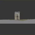 Tower defense sentry tower air defense watchtower observatory tower loft 3d model