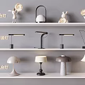 Children's Table Lamp Rabbit Moon Lamp Modern Table Lamp Reading Lamp Table Lamp 3d model