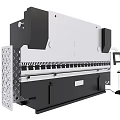 Industrial Bending Machine Modern Black And White Large Frame With Control Panel For Metal Processing