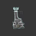 Classical Stone Fireplace Design With Carved Pedestal Base And Traditional Details