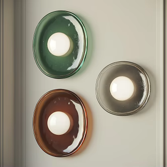 Modern Glass Wall Lamp Glass Wall Lamp Antique Wall Lamp 3d model