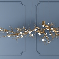 Post-modern decorative wall 3d model