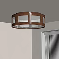 Modern Middle Aged Ceiling Lamp 3d model