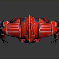 Mech Warrior Mech Soldier Machine Battlearm Mechanical Battlearm Machine Fighter Robot 3d model