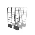Bathroom Accessories Ladder Shelves in White Gray and Black Colors for Storage