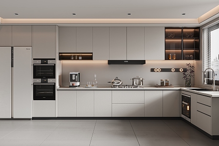 Modern Kitchen 3d model