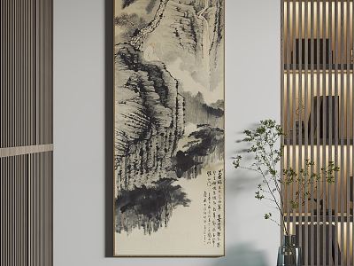 Chinese Landscape Painting Hanging Painting Decorative Painting model