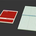 Modern Notebook Book Document 3d model