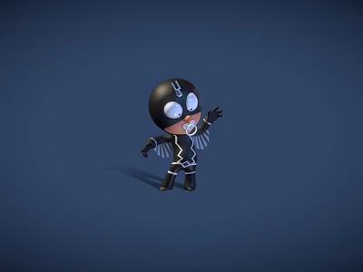 modern cartoon characters 3d model modern cartoon characters 3d model