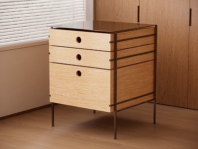 Modern Side Bedside Cabinet model