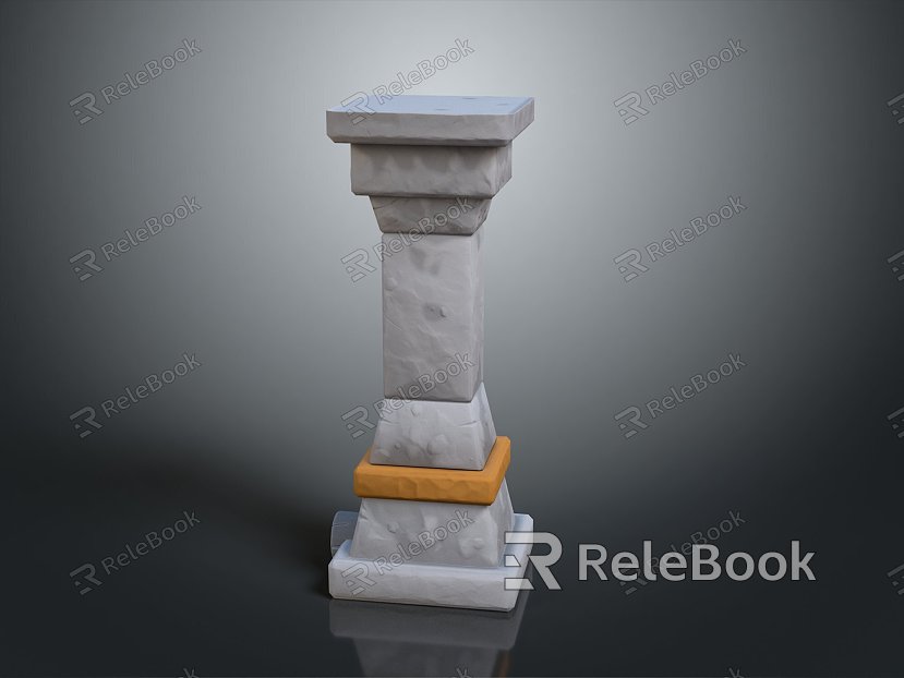 Columns Stone Columns Stone Columns Old Columns Roman Columns Roman Columns Classical Columns Greek Columns model