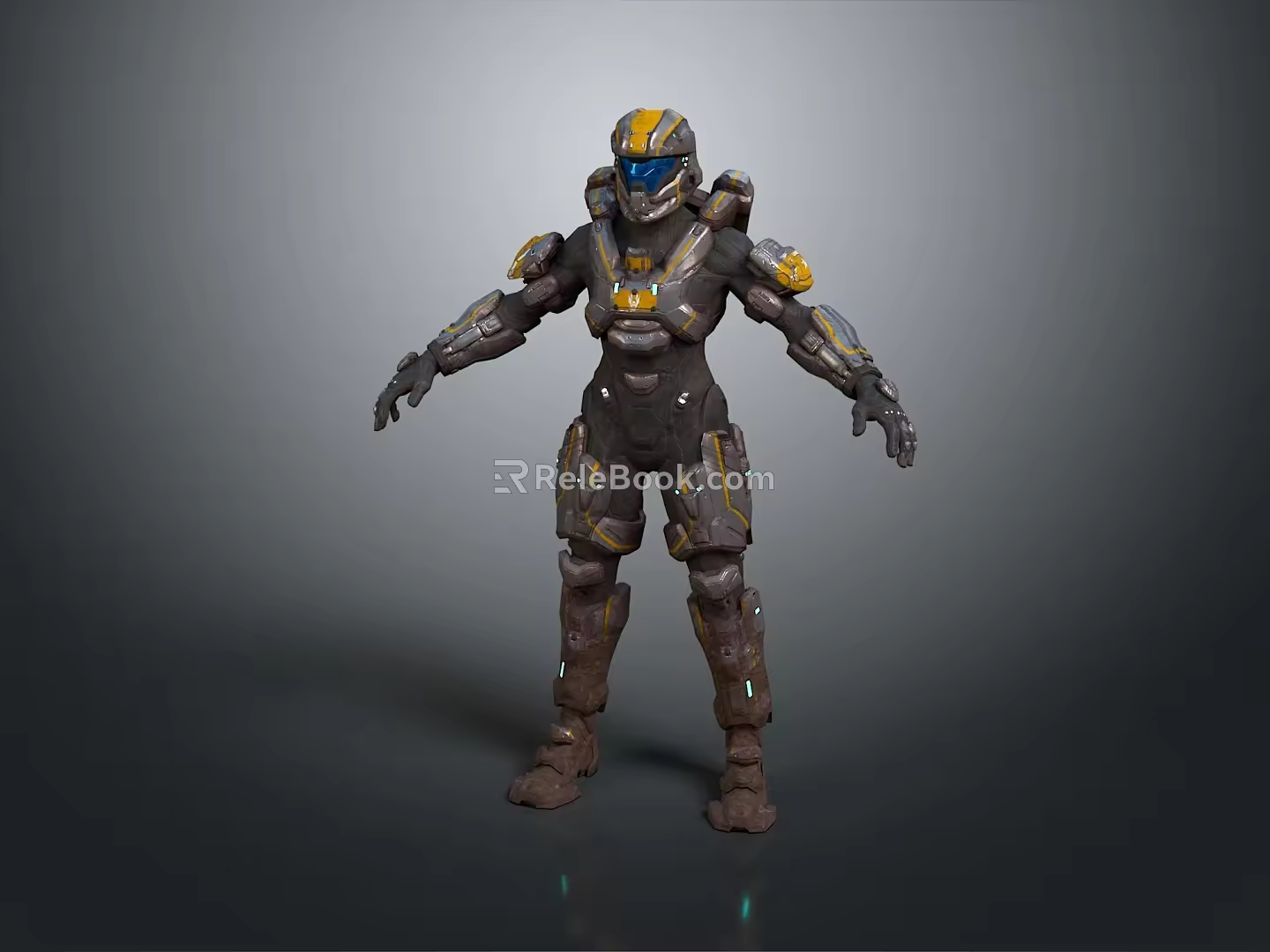 Sci-Fi Armor Alien Armor Sci-Fi Armor High-Tech Armor Futuristic Armor Alien Warrior Armor 3d model