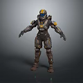 Sci-Fi Armor Alien Armor Sci-Fi Armor High-Tech Armor Futuristic Armor Alien Warrior Armor 3d model