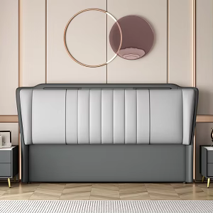 Modern bedside double bedside table 3d model