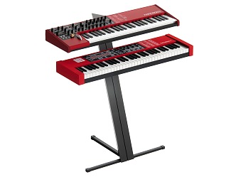 Electronic organ 3d model