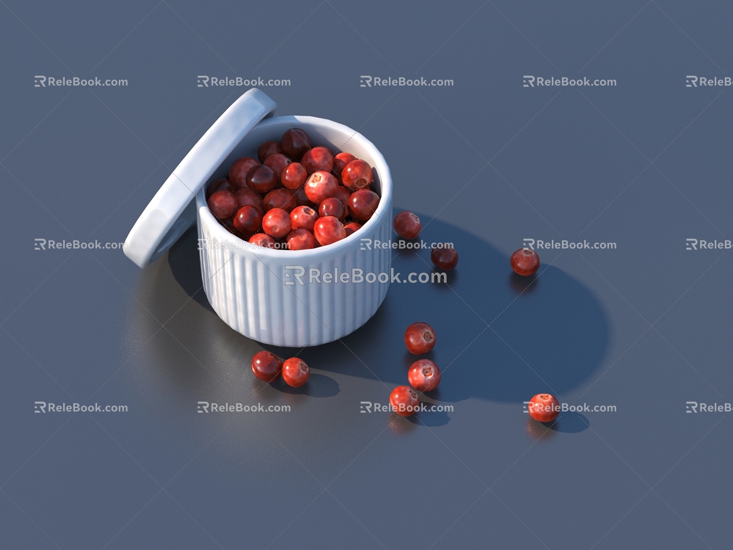 Lotus seed fruit gourmet 3d model