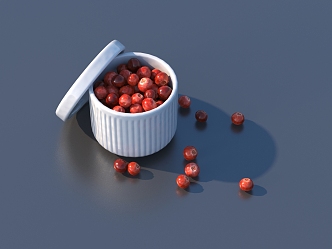 Lotus seed fruit gourmet 3d model