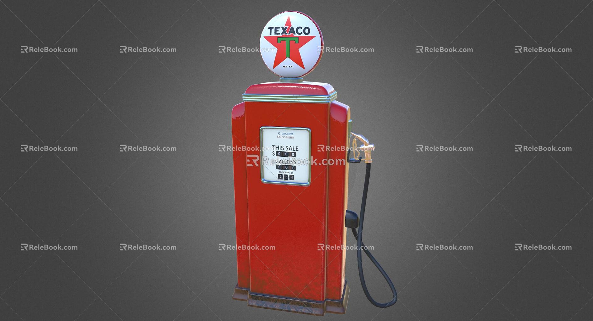 Industrial LOFT tanker gas station 3d model