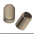 Modern Downlights And Spotlights With Natural Wooden Texture And Warm Light Design