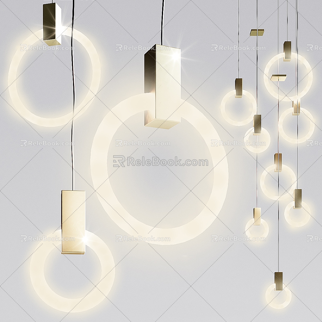 Chandelier Combination Lamp Chandelier Ceiling Lamp Fashion Simple Household Appliances Lighting Home Lampshade model