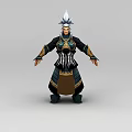 Genesis West Anime Game Character Man 3d model
