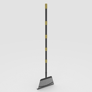 rake agricultural tools 3d model