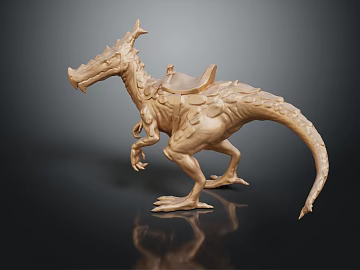 Dinosaur Jurassic pterosaur longnecked dragon (ID:ggajh300850)