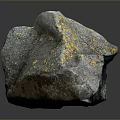 Natural Stone With Yellow Speckles And Wood For Interior Design Projects