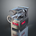 ROM Commercial Stainless Steel Meat Grinder With Metal Feeding Tray And Blade