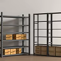 Modern Shelf Storage Rack Express Rack 3d model