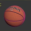 Spalding Orange Basketball With Textured Surface And Reflection On Dark Background