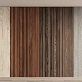 Wooden Wall Paneling with Various Natural Wood Textures for Modern Home Interior Design