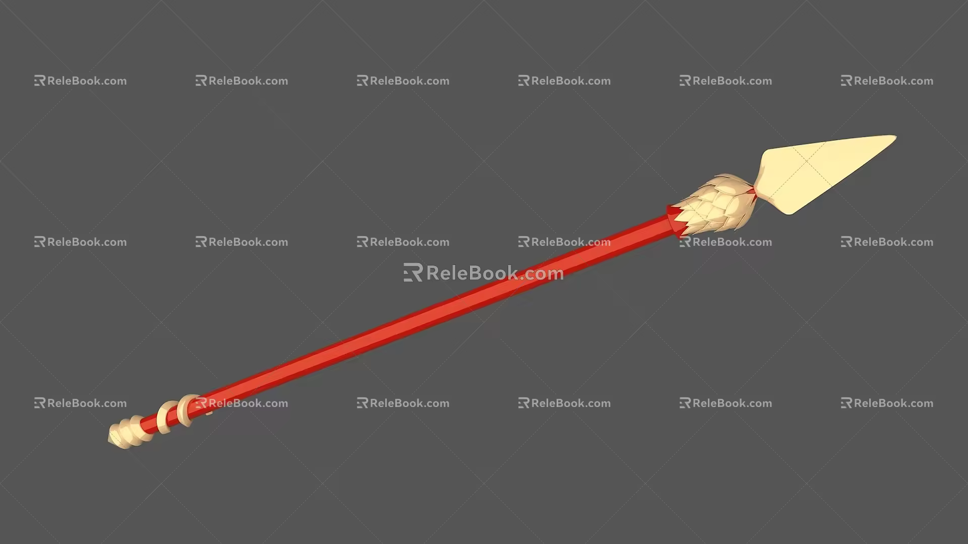 Shotgun Lance Javelin 3d model