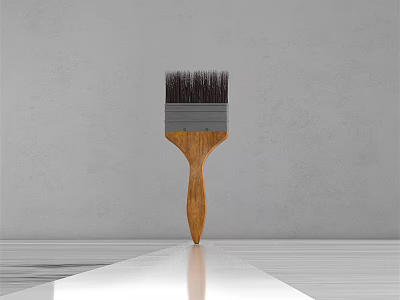 Modern Brush 3d model