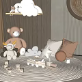 Modern Toy Soft Toy Combo 3d model