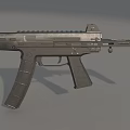 Modern Tactical Assault Rifle with Metal Body Magazine and Tactical Rail