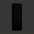 Sporty Car Wheel Rim Design Featuring Silver Alloy Spokes Black Tire And Red Brake Caliper