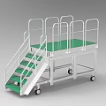 Hardware cart 3d model