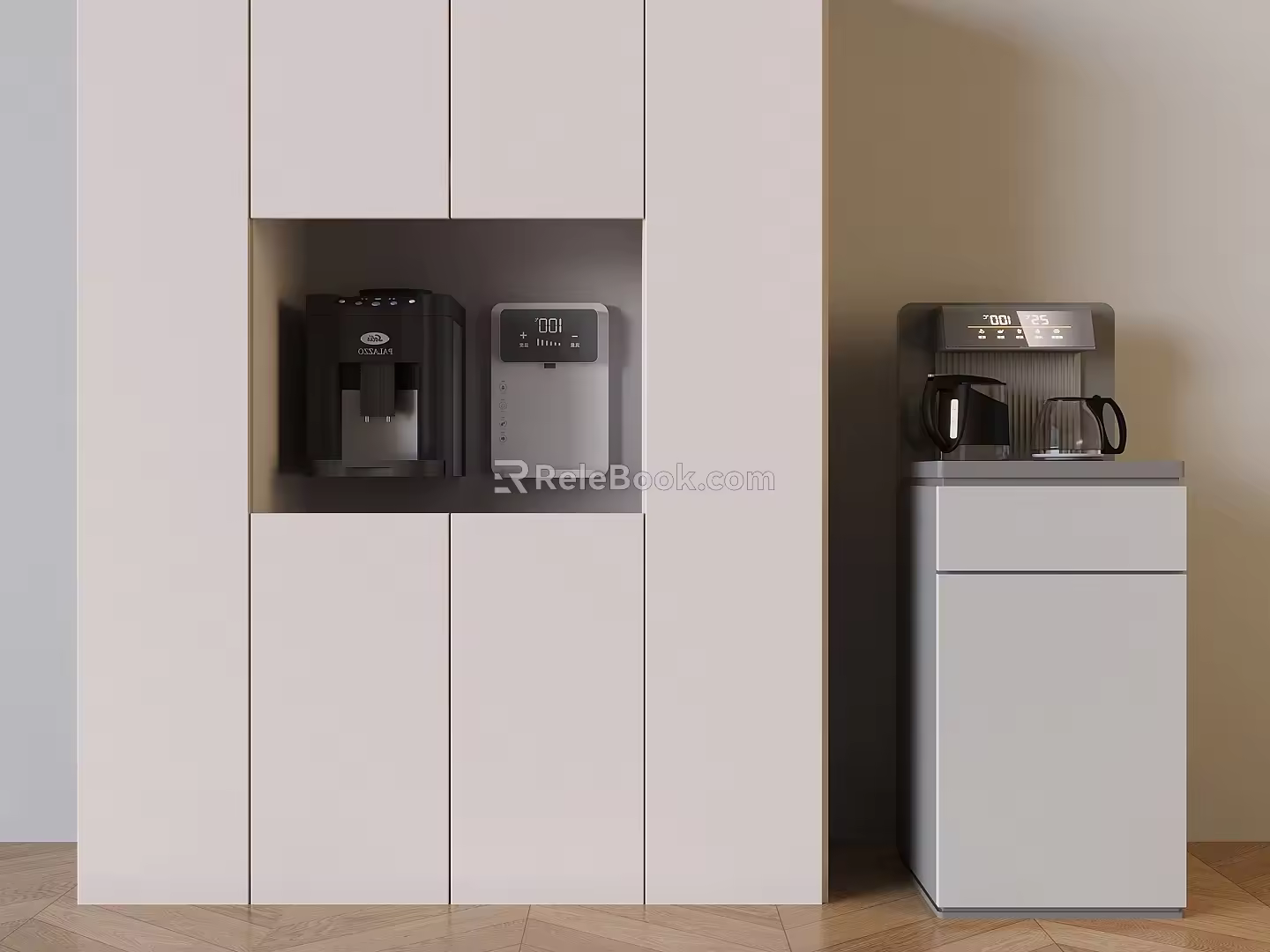 Direct drinking machine instant hot drinking machine tea bar machine pipeline machine water purifier water dispenser 3d model