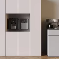 Direct drinking machine instant hot drinking machine tea bar machine pipeline machine water purifier water dispenser 3d model
