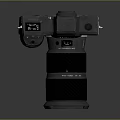 Nikon Professional Digital Camera With Carbon Fiber Lens And Electronic Design