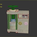 Industrial Compression Testing Machine with Black Handwheel Metal Frame Control Panel Digital Display and Knobs